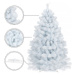 Vianočný stromček jedľa biela 150 cm SPRINGOS CT0050