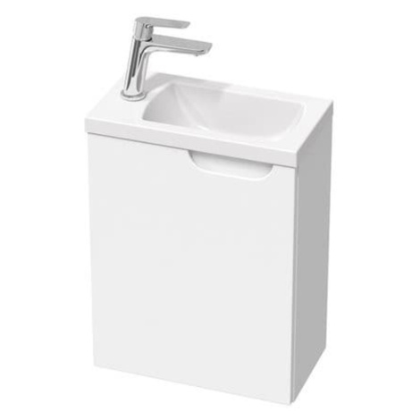 Kúpeľňová skrinka pod umývadlo Ravak Classic II 40x50x22 cm biela lesk X000001484