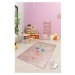 Ružový detský protišmykový koberec Chilam Baby Cloud, 100 x 160 cm