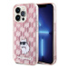 Kryt Karl Lagerfeld KLHCP15XHNCMKLP iPhone 15 Pro Max 6.7" pink hardcase Monogram Choupette (KLH