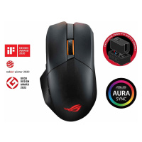 ASUS myš ROG Chakram X Origin, RGB, Bluetooth, černá