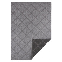 Kusový koberec Twin Supreme 103757 Black / Anthracite Rozmery koberca: 80x350