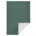 Kusový koberec Twin-Wendeteppiche 103095 green cream – na ven i na doma - 80x150 cm NORTHRUGS - 