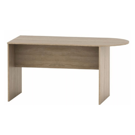 Zasadací stôl s oblúkom 150, dub sonoma, TEMPO ASISTENT NEW 022 Tempo Kondela