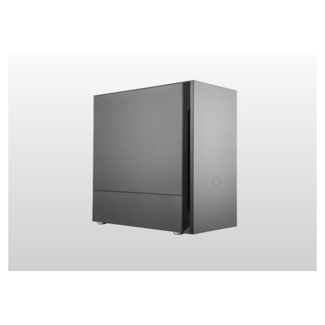 Cooler Master case Silencio S400 Steel, micro-ATX, Mini Tower, čierna, bez zdroja