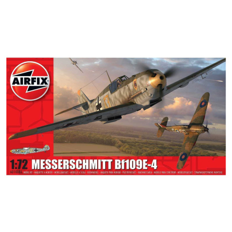 Classic Kit letadlo A01008A - Messerschmitt Bf109E-4 (1:72)