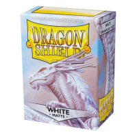 Dragon Shield Standard Sleeves - Matte White (100 ks)