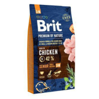 Brit Premium Dog by Nature Senior S+M 8kg zľava