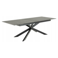Jedálenský rozkladací stôl Irwine 200/240 cm čierny