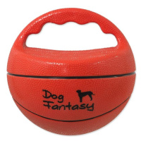 Hračka Dog Fantasy Ball lopta s rukoväťou pískacia 15cm