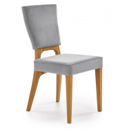 Jídelní židle Natys dub medový/šedá