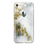 Swarovski kryt Treasure pre iPhone 8 - Alabaster/Silver Skull