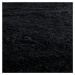 Čierna vlnená prikrývka 200x240 cm - Native Natural