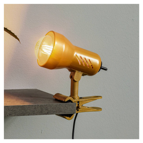 Upínacia lampa KD Gold so zástrčkou, objímka E27