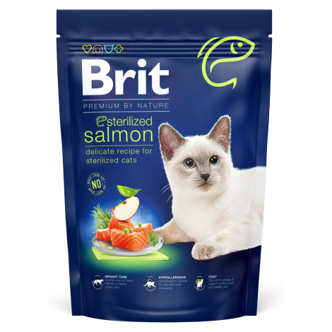 Brit Premium by Nature Cat Sterilized Salmon  800 g