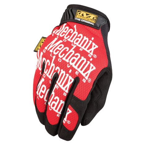 MECHANIX Pracovné rukavice so syntetickou kožou Original - červené S/8