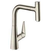 Drezová batéria Hansgrohe Talis Select M51 s vyťahovacou sprškou vzhľad nerezu 72822800