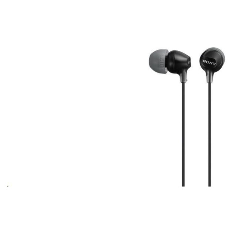 SONY stereo slúchadlá MDR-EX15LP, čierna