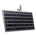 Satechi klávesnica Slim W1 Wired Backlit Keyboard - Space Gray