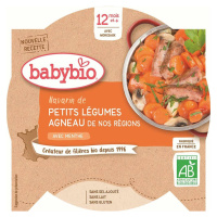 BABYBIO menu dusená zelenina s jahňacím mäsom 230 g