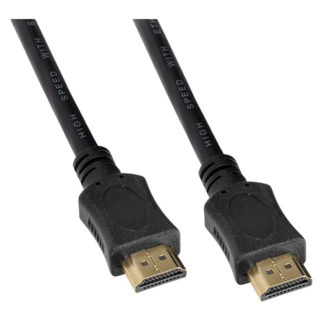 Kábel HDMI s Ethernetom, HDMI 2.0 A konektor - HDMI 2.0 A konektor, blister, 1,5 (SOLIGHT)