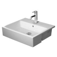 Polozápustné umývadlo Duravit Vero air 55x47 cm biela 0382550000