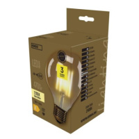 EMOS LED žiarovka Vintage G95 E27 4W teplá biela+