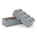 Sivý úložný box LEGO®