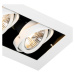 Moderné zapustené bodové biele 2-svetelné nastaviteľné - Oneon 70