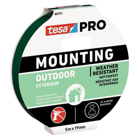 Páska tesa® Mounting PRO Outdoor, montážna, obojstranná, lepiaca,19 mm, L-5 m