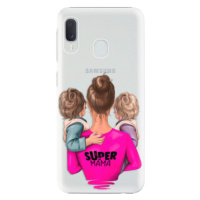 Plastové puzdro iSaprio - Super Mama - Two Boys - Samsung Galaxy A20e