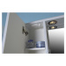 AQUALINE - ZOJA/KERAMIA FRESH galérka s LED osvetlením, 60x60x14cm, ľavá, biela 45021