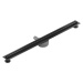 MEXEN - Flat 360 Slim podlahový žľab 90 cm otočný čierna 1741090