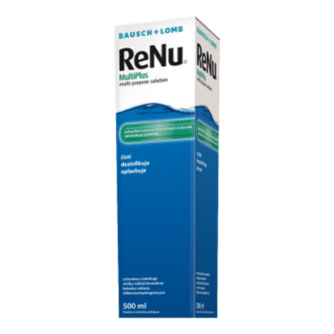 RENU Multiplus roztok na kontaktné šošovky modrý 500 ml