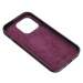 Leather Mag Cover for IPHONE 15 PRO dark violet