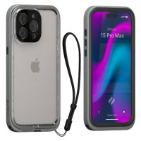 Catalyst Total Protection vodeodolný kryt pre iPhone 15 Pro Max, titánovo šedá