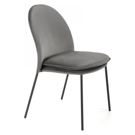 Dizajnová stolička Clorissa sivá Halmar