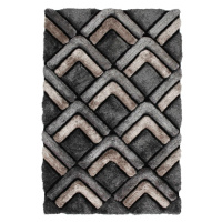 Tmavosivý ručne tkaný koberec 150x230 cm Noble House – Think Rugs