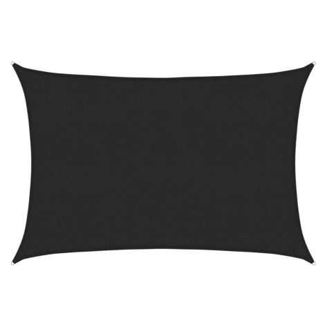 vidaXL Tieniaca plachta 160 g/m² čierna 2x3 m HDPE
