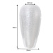 LuxD Dizajnová váza Khalil 50 cm strieborná