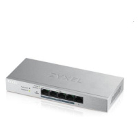 Zyxel GS1200-5HP, 5 Port Gigabit PoE+ webmanaged Switch, 4x PoE, 60 Watt