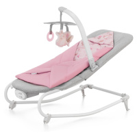 KINDERKRAFT Húpatko vibrujúce s melódiou Felio 2 Peony Rose 0m+, do 9 kg