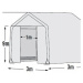 ShelterLogic plachtová 3,0 x 6 35 mm - 70652EU plachtová 3,0 x 6,1 m 35 mm 70658EU