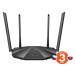 Tenda AC19 WiFi Router 2100Mb/s, 1x GWAN, 4x GLAN, 1x USB, VPN, IPv6, 4x6dBi, 4x4 MU-MIMO, CZ AC