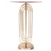 Ružová stolová lampa Mauro Ferretti Krista, výška 55 cm