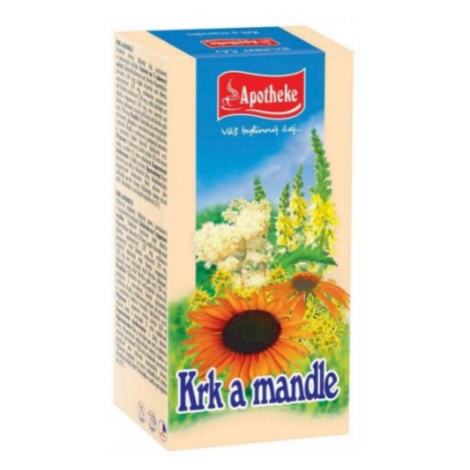 APOTHEKE Čaj na krk a mandle 20 x 1,5 g