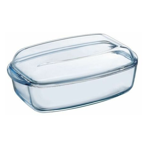 Pyrex Sklenená zapekacia misa s vekom, 6,7 l