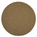 Kusový koberec Alassio zlatohnědý kruh - 120x120 (průměr) kruh cm Vopi koberce