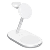 Epico 3in1 MagSafe Charging Stand - Charging for iPhone 15W - biela