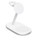 Epico 3in1 MagSafe Charging Stand - Charging for iPhone 15W - biela